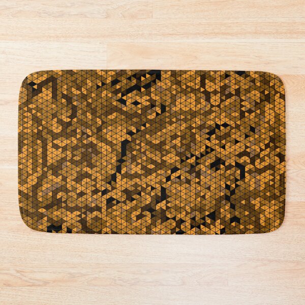 Item preview, Geometric Triangles | Orange Variant designed and sold by ZMorrisDesigns.