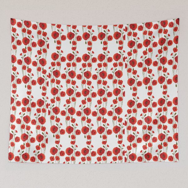 Item preview, Red Poppy Flowers, Remembrance Day designed and sold by Magdy Store.