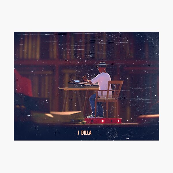Item preview, J Dilla MPC Print designed and sold by Gregory Jacobs.