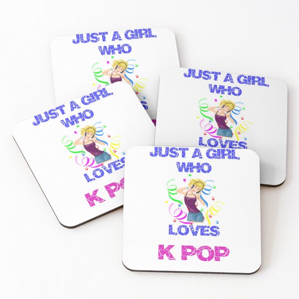 Item preview, Just a Girl Who Loves K Pop designed and sold by TeeStoreMeStore.