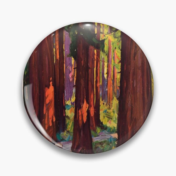 Item preview, Redwood Empire retro poster designed and sold by CorasPosters.