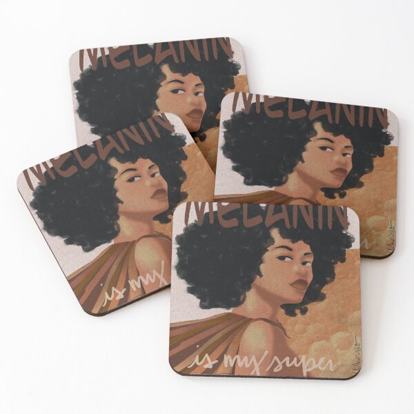 Item preview, Melanin Super Power AfroLatina designed and sold by MaritereMix.
