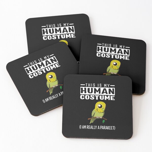 Item preview, This Is My Human Costume I'm Really A Parakeet Funny Halloween designed and sold by fatamyfan1.