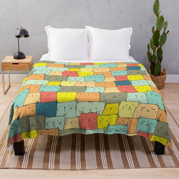 Item preview, colorful cute cats pack designed and sold by Peaceful Life Co.