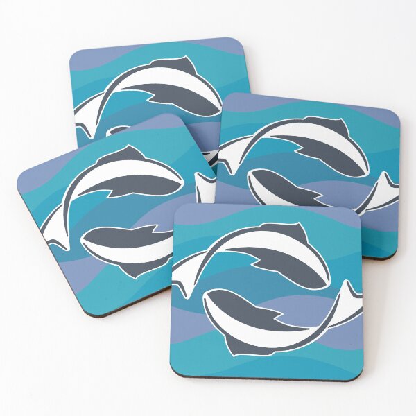 Item preview, Whales and Yinyang Cosmic Forces designed and sold by jeff-jones.