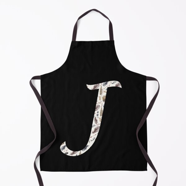 Item preview, Bohemian Letter J With Feathers and Antlers designed and sold by Jennifer Church.
