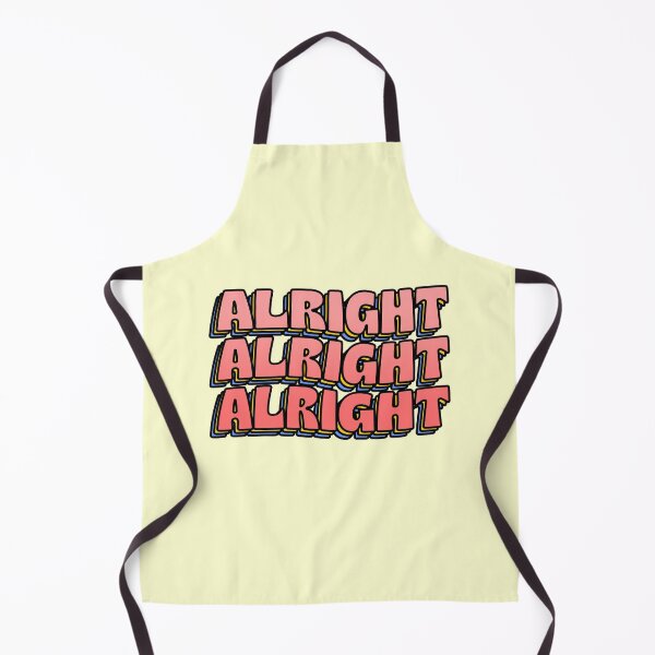 Item preview, Alright Alright Retro Colorful Quote designed and sold by thefrshmachine.