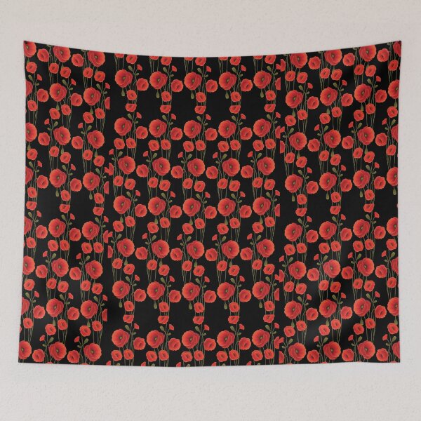 Item preview, Red Poppy Flowers, Remembrance Day designed and sold by Magdy Store.
