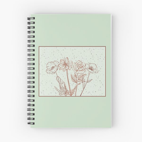 Item preview,  Boho Minimalist Flower Garden Vintage Simple Design designed and sold by zedonee.