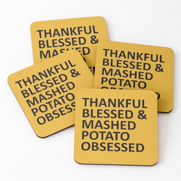 Item preview, Thankful blessed and mashed potato obsessed designed and sold by RoguePixel.