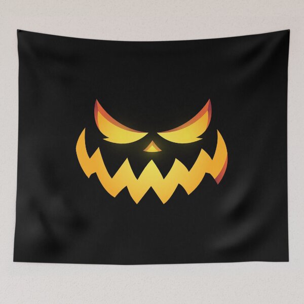 Item preview, Pumpkin Face Halloween Jack-o-lantern Razor Teeth designed and sold by Halloweenishere.