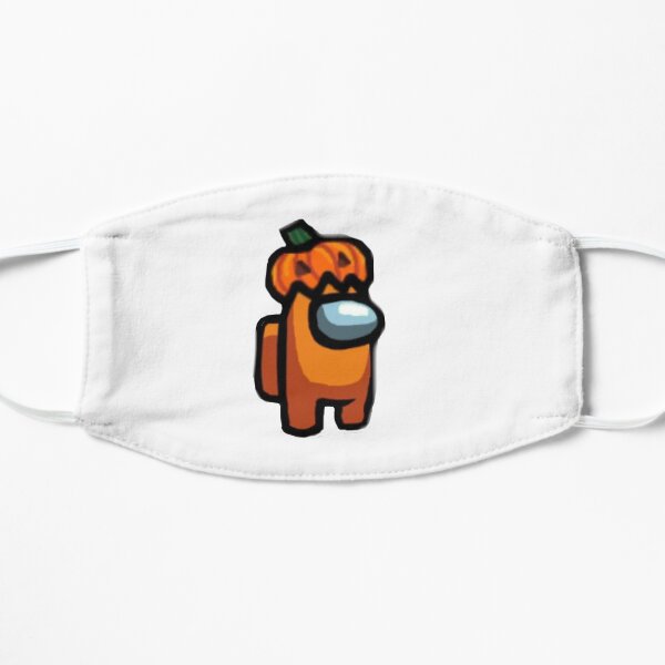 Among Us Jack O Lantern Face Masks Redbubble