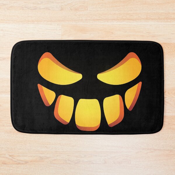 Item preview, Pumpkin Face Halloween Jack-o-lantern Scary Face designed and sold by Halloweenishere.