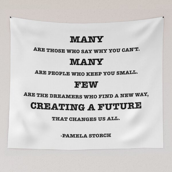 Item preview, Few Are the Dreamers Quote by Pamela Storch designed and sold by Pamela Storch.