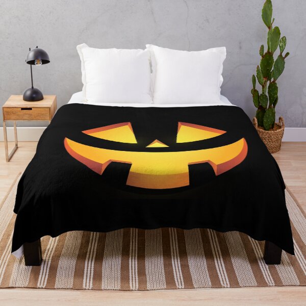 Item preview, Pumpkin Face Halloween Jack-o-lantern Face designed and sold by Halloweenishere.