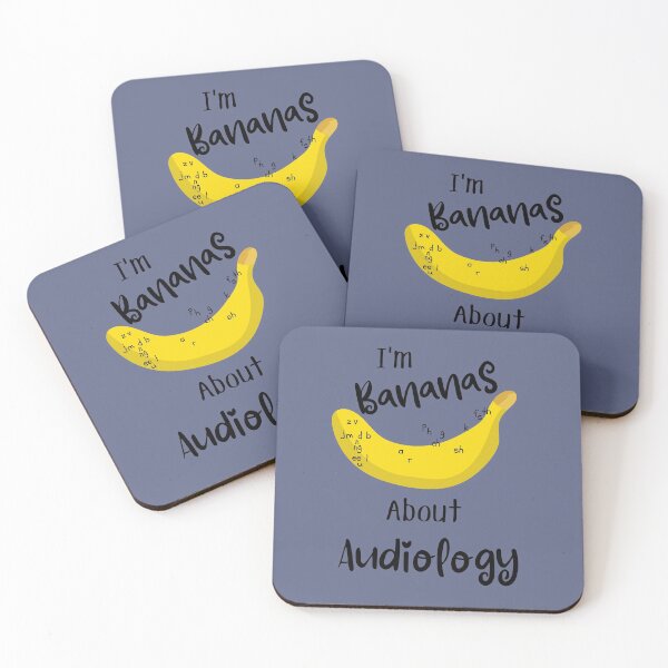 Item preview, I'm Bananas About Audiology designed and sold by Bookaddicts.