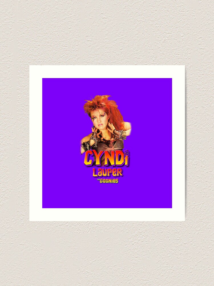 Cyndi Lauper The Goonies Art Print By Bryangaspar Redbubble Cyndi Lauper The Goonies Art Print By Bryangaspar Redbubble