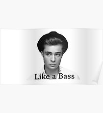 Chuck Bass: Like a Bass Poster