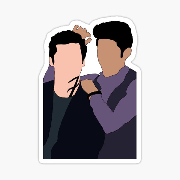 Malec Couple Sticker