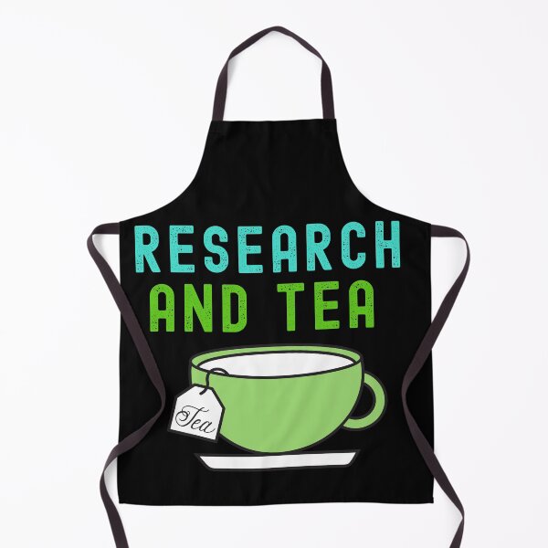 Item preview, FUNNY PHD RETRO TEXTURED RESEARCH AND TEA designed and sold by Hippiesole.
