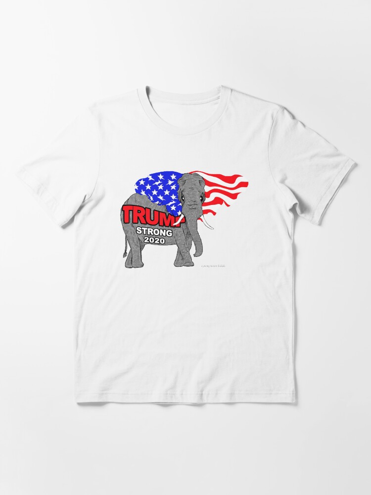 Alternate view of Trump Strong 2020 Essential T-Shirt