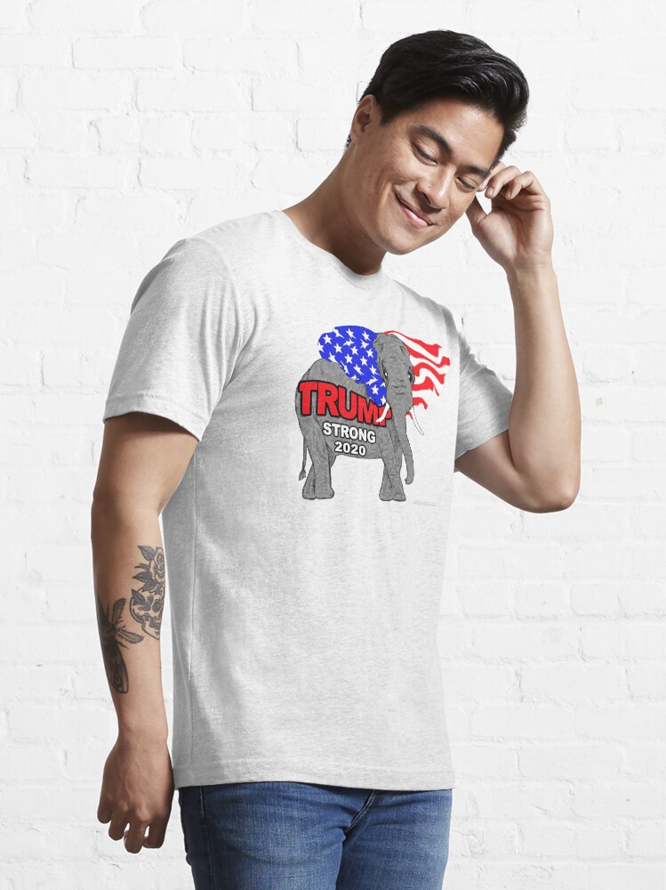 Alternate view of Trump Strong 2020 Essential T-Shirt