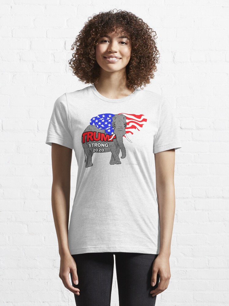 Alternate view of Trump Strong 2020 Essential T-Shirt