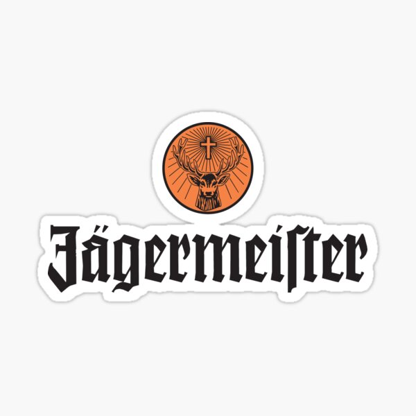 Jagermeister Pegatina