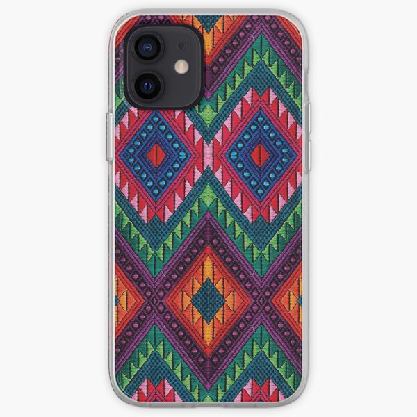Diseño Maya Serpiente Maya Funda blanda para iPhone