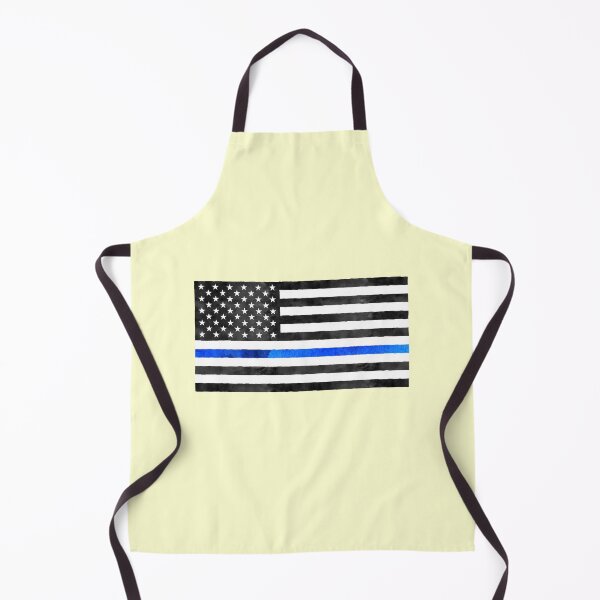 Item preview, Blue Line USA Flag America Watercolor designed and sold by thefrshmachine.
