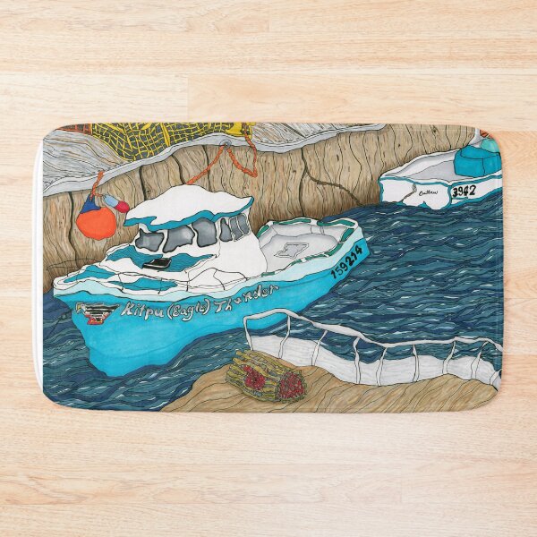 Item preview, "Pugwash Boats"~Painting by Dawn Langstroth ©2020 designed and sold by Dawn Langstroth.