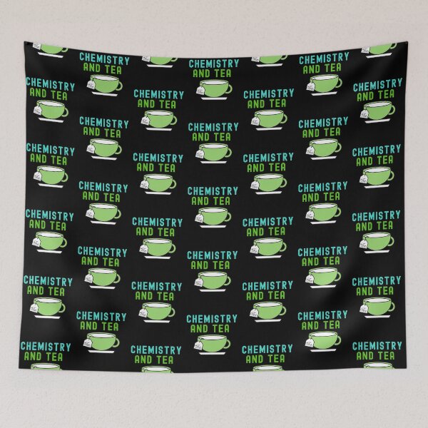 Item preview, FUNNY CHEMIST RETRO TEXTURED CHEMISTRY AND TEA  designed and sold by Hippiesole.