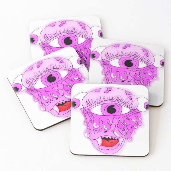 Item preview, Halloween Inspired Pink Slime Cyclops  designed and sold by ChezM1989.