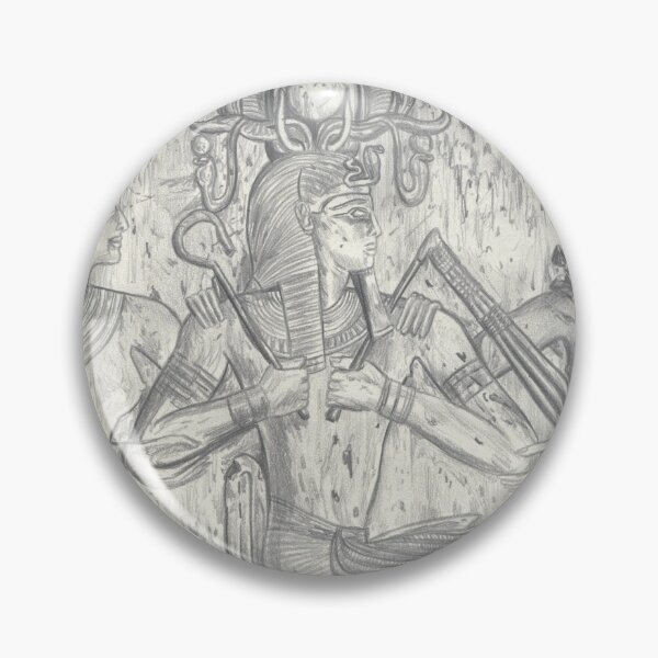 Item preview, Pharoah Seti Blessed By Two Goddesses designed and sold by Jedro.