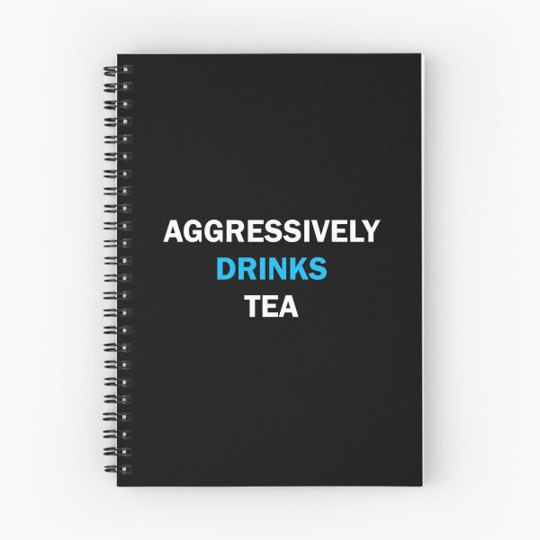 Item preview, Aggressively drinks tea  designed and sold by Moraable.