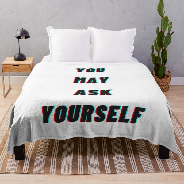 Item preview, YOU MAY ASK YOURSELF designed and sold by healthybrains.
