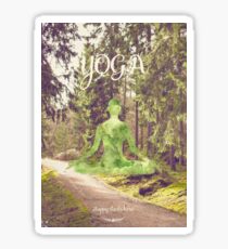Yoga Forest Book Sticker