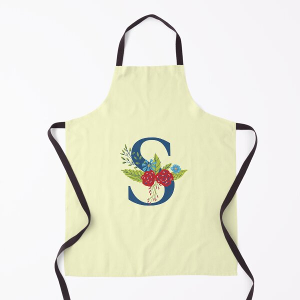 Item preview, Letter S Initials Samantha Sophia Floral Fancy designed and sold by thefrshmachine.