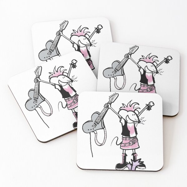 Item preview, Babymouse Rockstar Sticker designed and sold by relizabeth2000.
