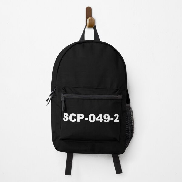 Scp 049 Backpacks Redbubble - scp 049 2 roblox