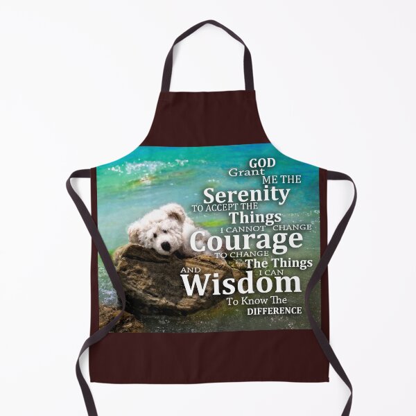 Item preview, Adorable Teddy Bear Serenity Prayer - Sharon Cummings designed and sold by Sharon Cummings Art.