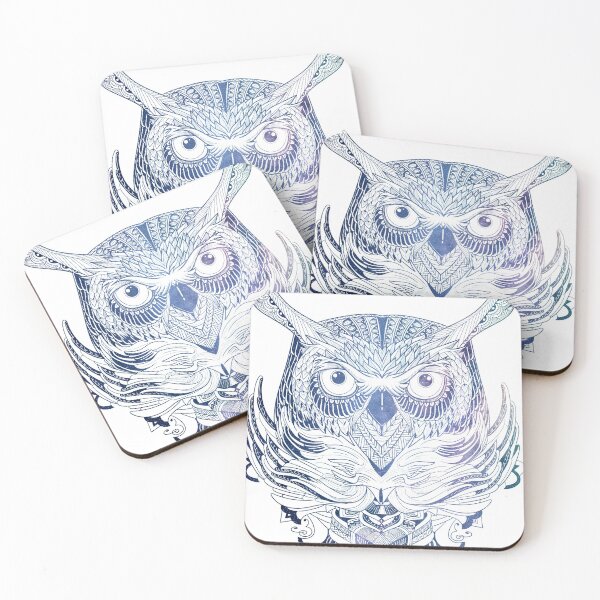 Item preview, Cosmic Galaxy Great Owl designed and sold by Alladin7.