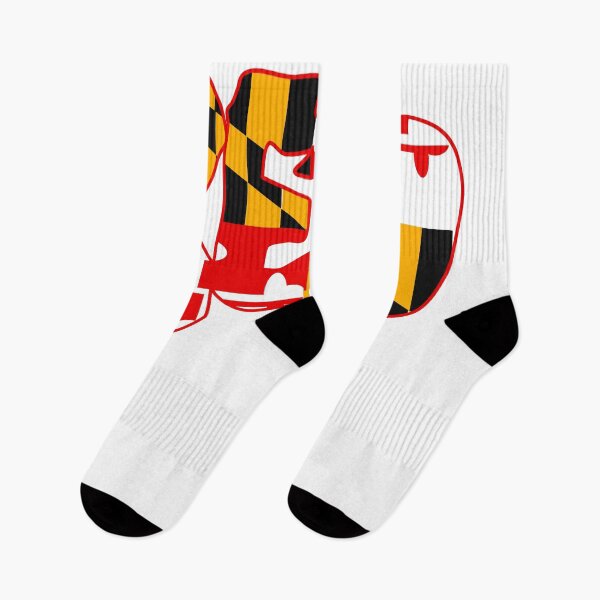 Item preview, Keto Maryland Flag Red Outline designed and sold by Graykat.
