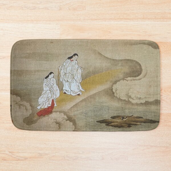 Item preview, Hanging Scroll by Nishikawa Sukenobu, 18th Century Japan designed and sold by owlandmushrooms.
