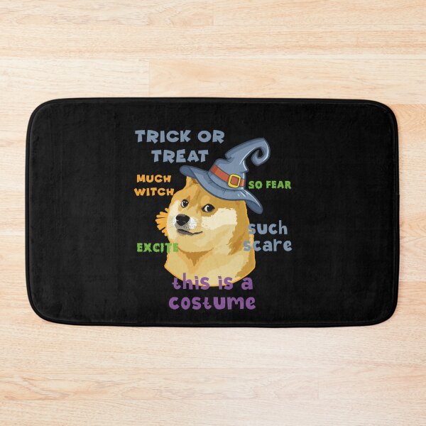 Item preview, Halloween Dog meme - Doge meme sayings designed and sold by tinypurpleland.