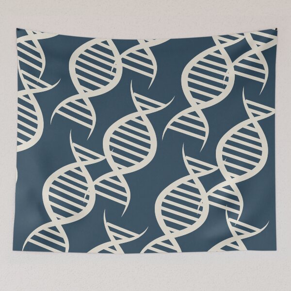 Item preview, DNA (cream and blue) designed and sold by kim tang.