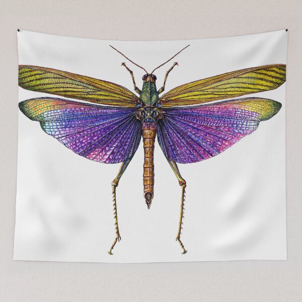 Item preview, Purple Grasshopper designed and sold by Martha Iserman.