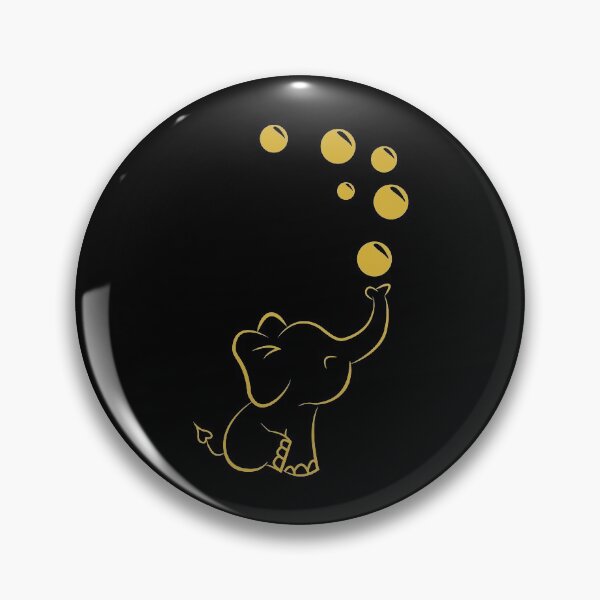 Item preview, Baby Elephant Blowing Bubbles designed and sold by Sinfamous.