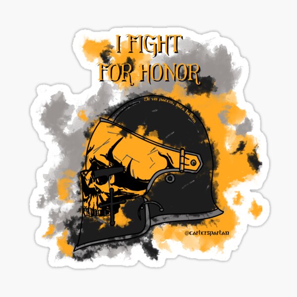 Item preview, Fight for honor Blackstone Warden designed and sold by Yellowscar.