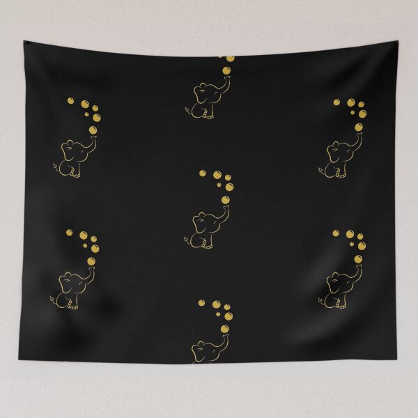 Item preview, Baby Elephant Blowing Bubbles designed and sold by Sinfamous.